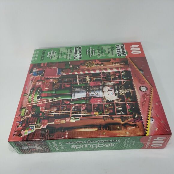 Hallmark Nutcracker Springbok Family Jigsaw Puzzle Workshop Vintage 2001 NEW USA - Picture 6 of 12
